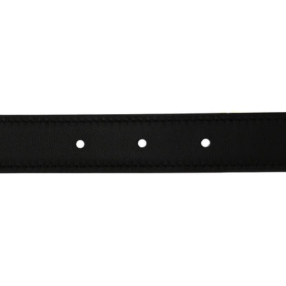 Hermes Swift Epsom 24mm Mini H Belt 90 36 Black Gold 4 of 7