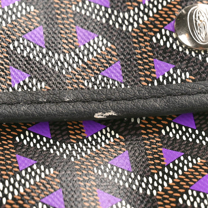 Goyard Goyardine Saint Louis Claire Voie PM Black Violet 11 of 17