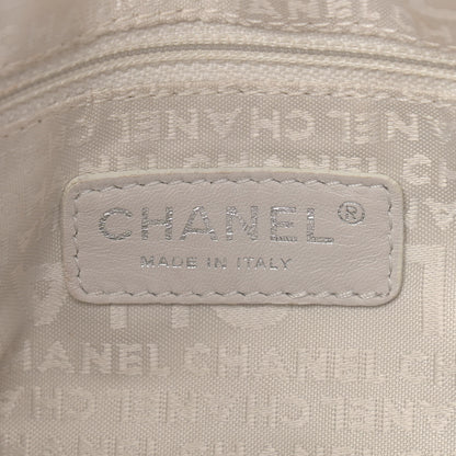 Chanel Lambskin Stitched Medium Ultimate Soft Tote Light Purple 5 of 10