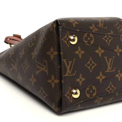 Louis Vuitton Monogram V Tote MM Black 7 of 8