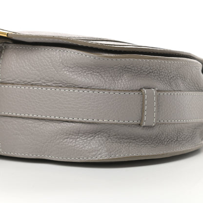 Chloe Calfskin Medium Marcie Round Crossbody Bag Cashmere Grey 11 of 15