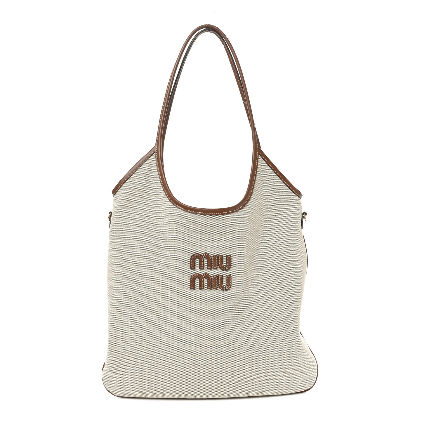 Canvas Ivy Bag Beige Brandy