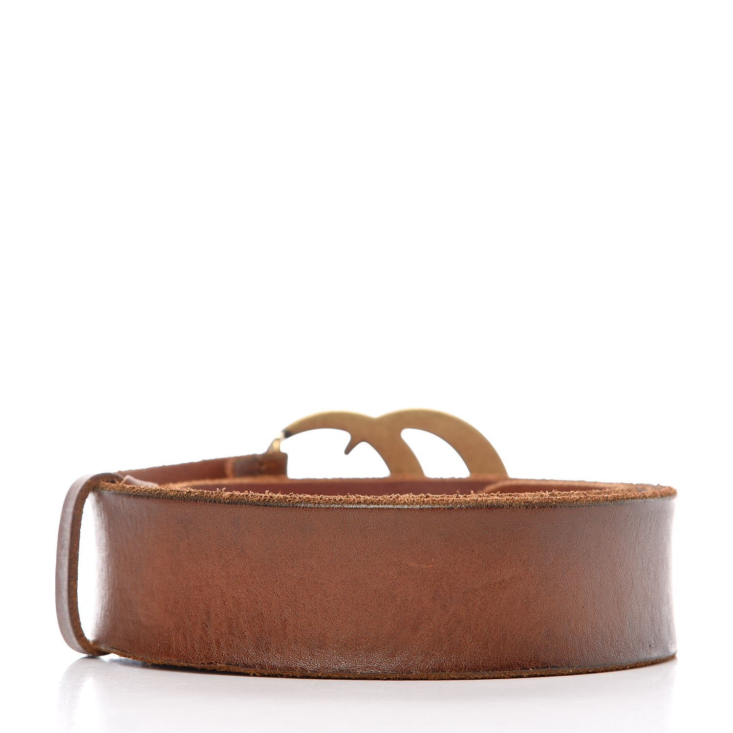 Gucci Faded Calfskin Double G 40mm Belt 95 38 Cuir 3 of 8