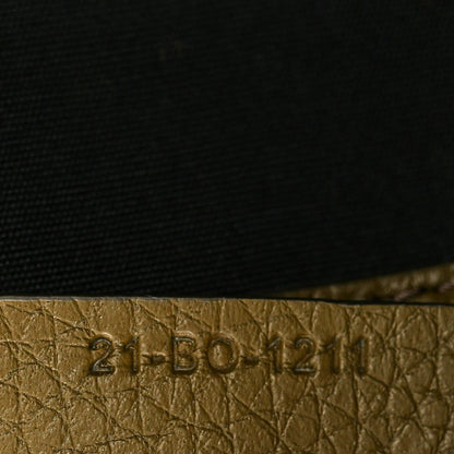 Christian Dior Calfskin Lingot 50 Bag Green 6 of 11