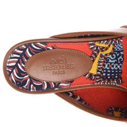 Hermes Calfskin Oz Mules 36 Palissandre 7 of 8