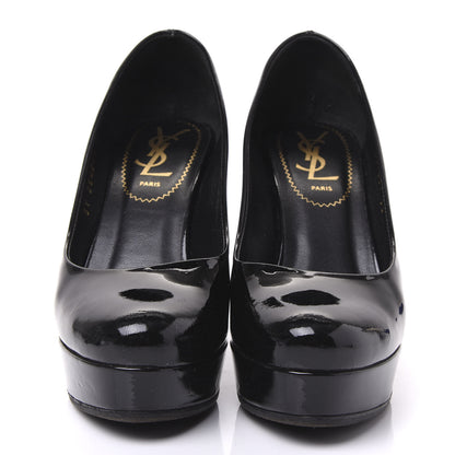Saint Laurent Patent Tribtoo 80 Platform Pumps 35 Black 3 of 9