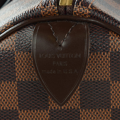 Louis Vuitton Damier Ebene Speedy 35 6 of 8
