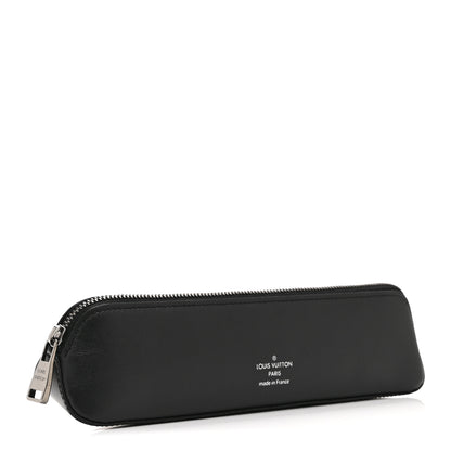 Louis Vuitton Monogram Eclipse Elizabeth Pencil Pouch Black 3 of 10