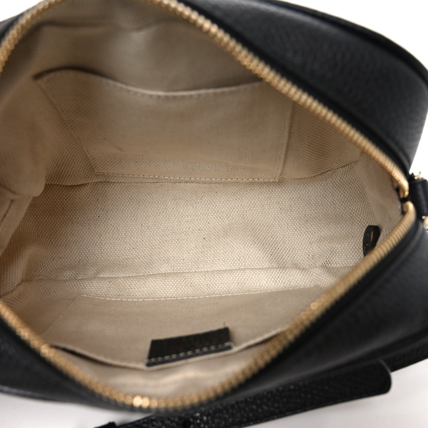 Gucci Pebbled Calfskin Small Soho Disco Bag Black 5 of 11