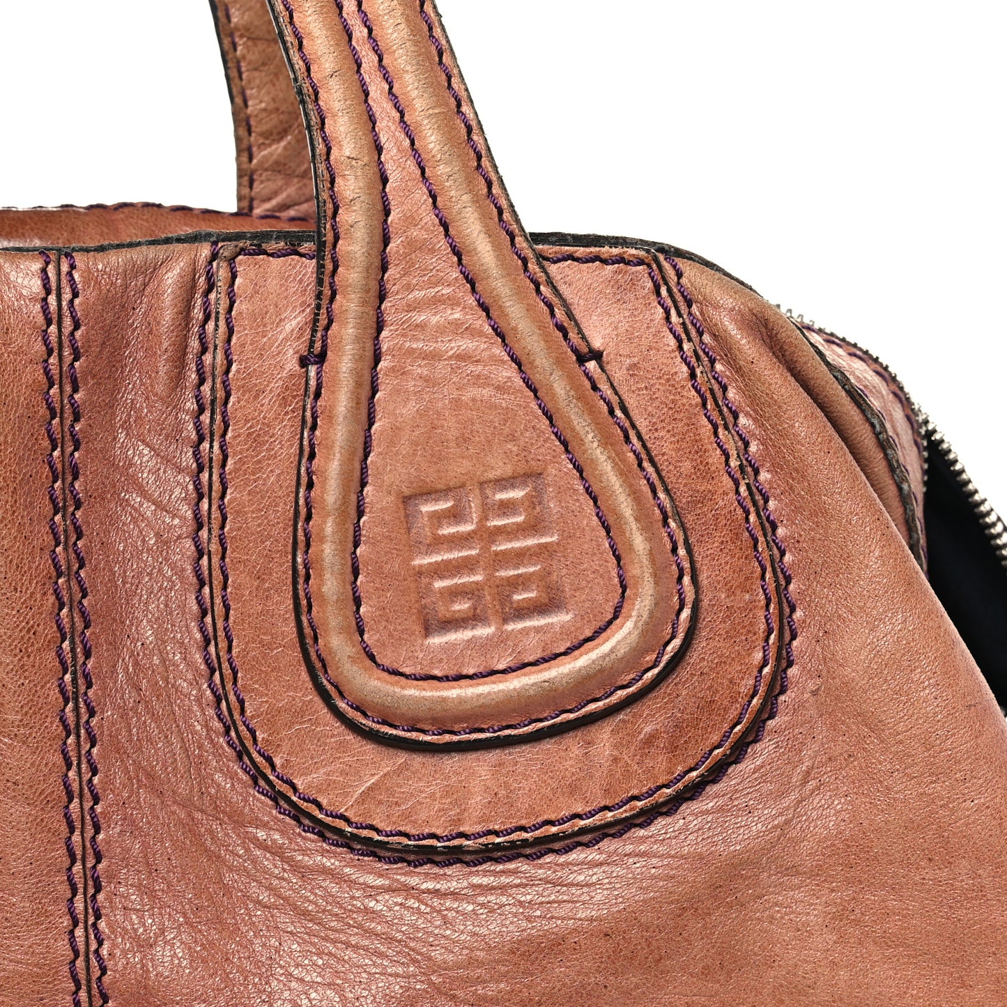 Wrinkled Lambskin Medium Nightingale Tan