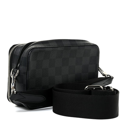 Louis Vuitton Damier Graphite Alpha Wearable Wallet 3 of 14