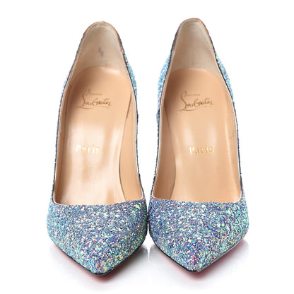 Christian Louboutin Glitter So Kate Dragonfly 120 Pumps 37.5 China Blue 2 of 11