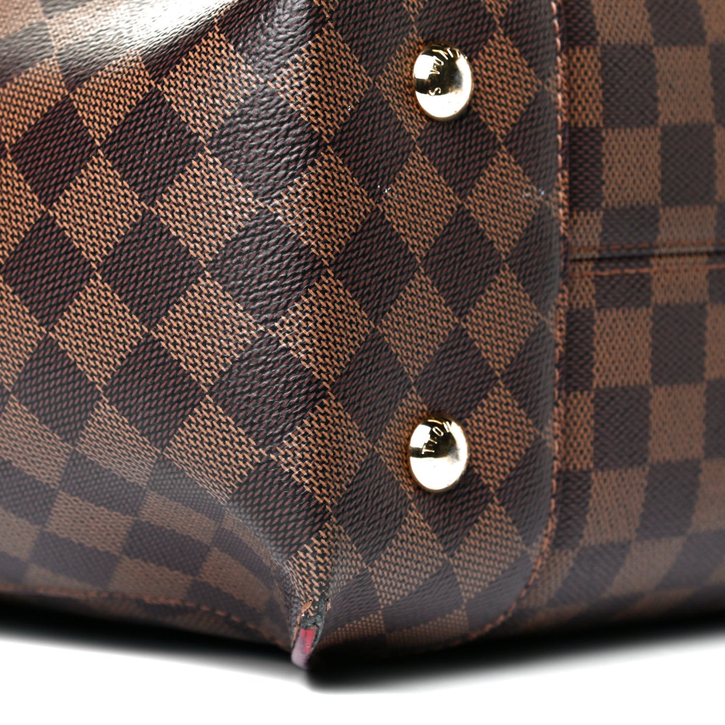 Damier Ebene Caissa Hobo Cherry
