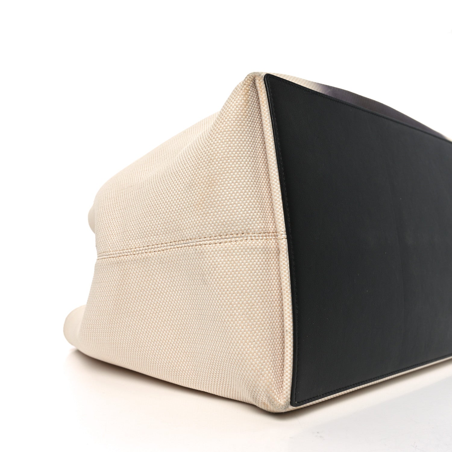 Christian Dior Canvas Large Eiffel Tower Toujours Beige Black 9 of 10