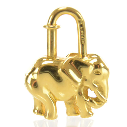 Hermes Elephant Cadena Gold 1 of 3