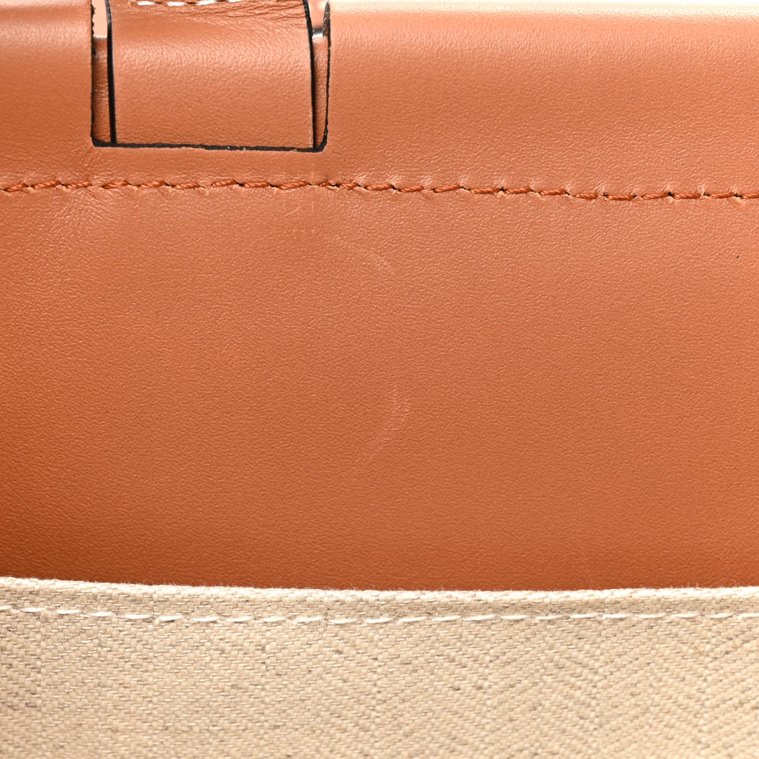 Loewe Canvas Calfskin Small Cushion Tote Beige 11 of 14