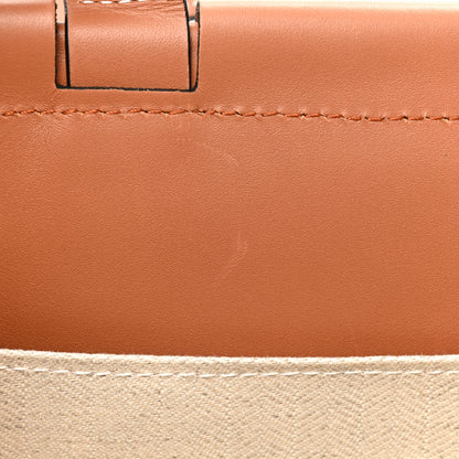 Loewe Canvas Calfskin Small Cushion Tote Beige 11 of 14