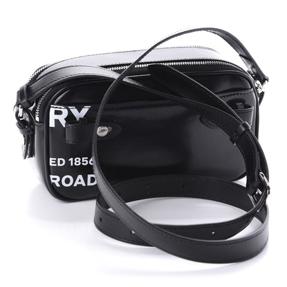 Burberry Coated Canvas Horseferry Print Micro Camera Bag Black 3 of 10