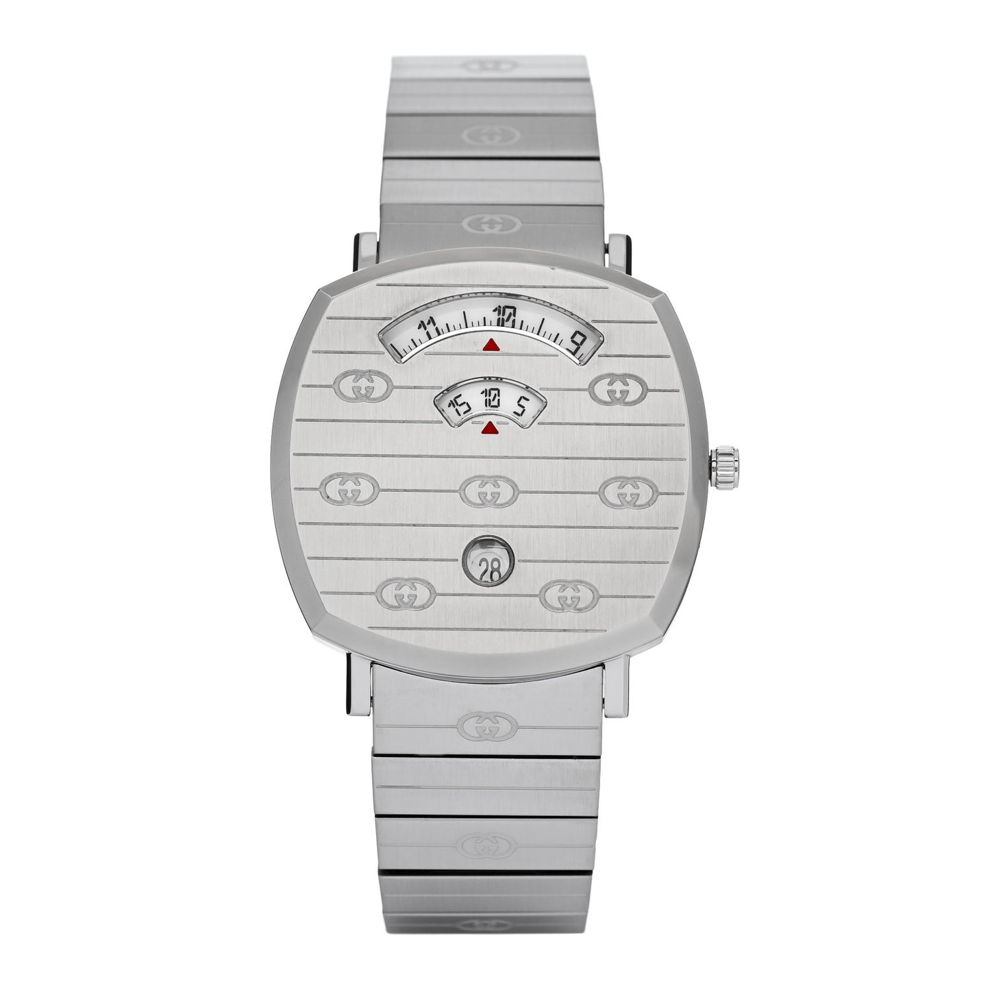 Stainless Steel 38mm Grip Quartz Watch