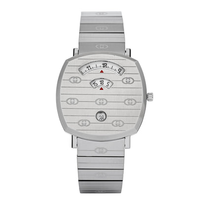 Gucci Stainless Steel 38mm Grip Quartz Watch 1 of 5