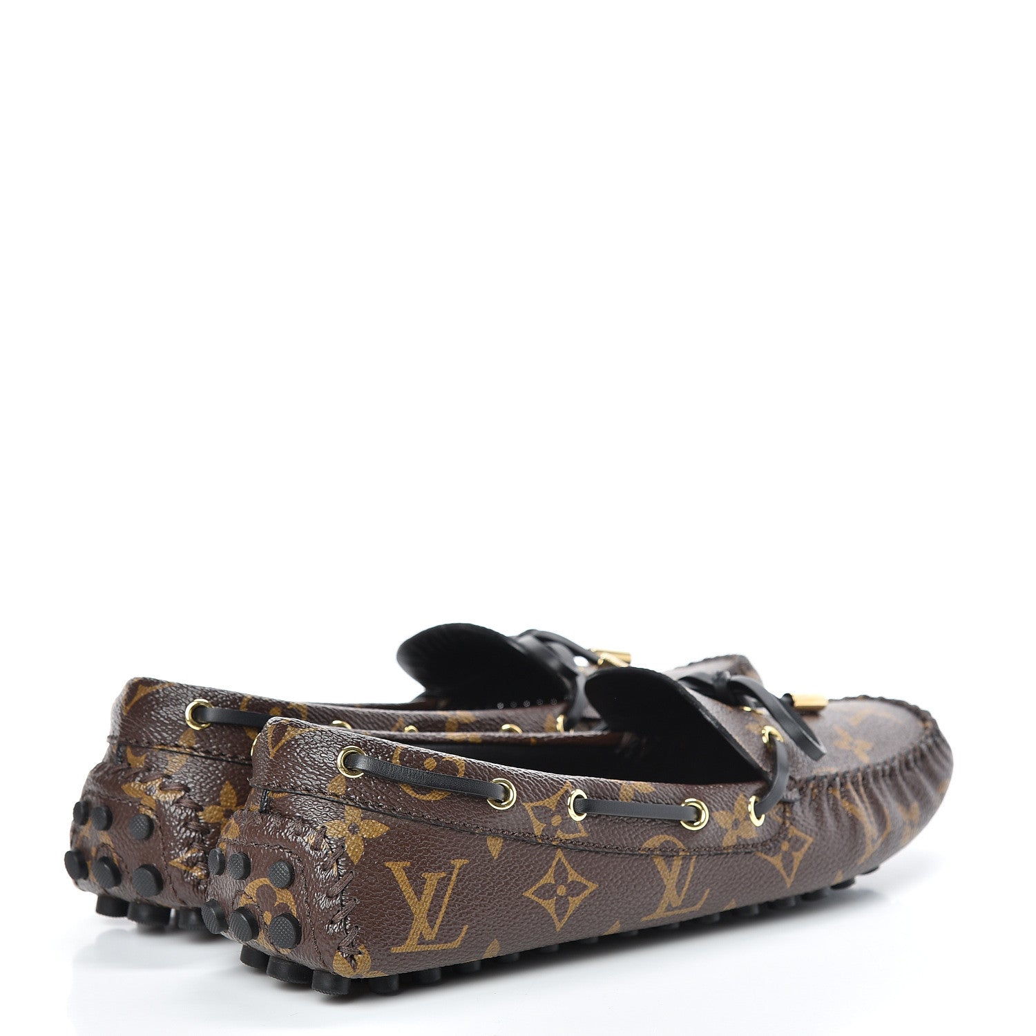 Louis Vuitton Patent Monogram Gloria Loafers 37.5 4 of 11