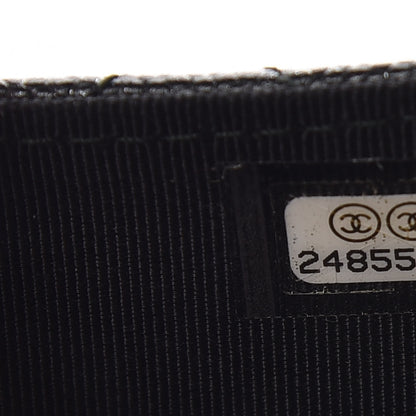 Chanel Caviar Quilted Flap Card Holder Wallet Black 9 of 12
