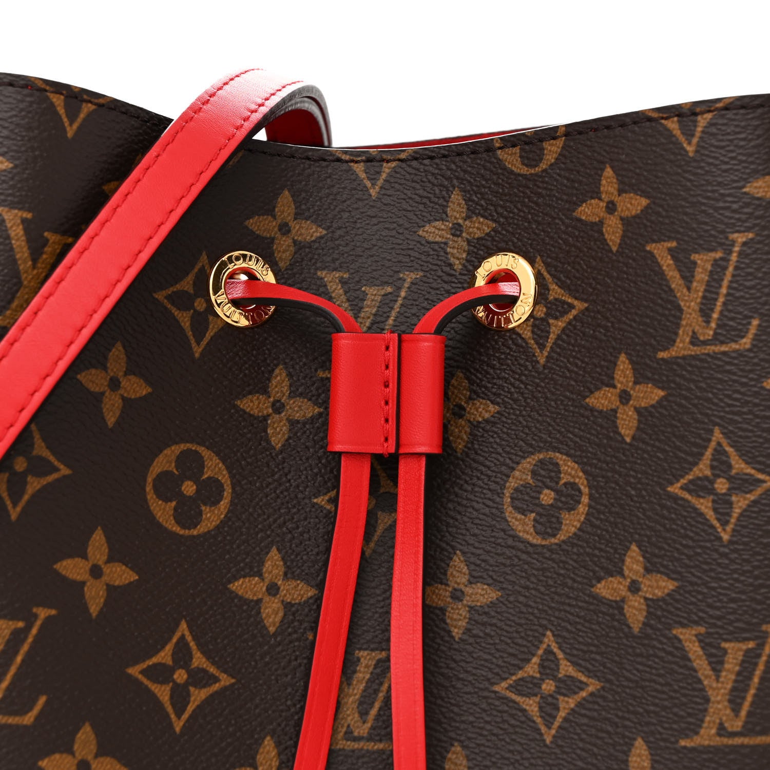 Louis Vuitton Monogram Neonoe MM Coquelicot 8 of 10