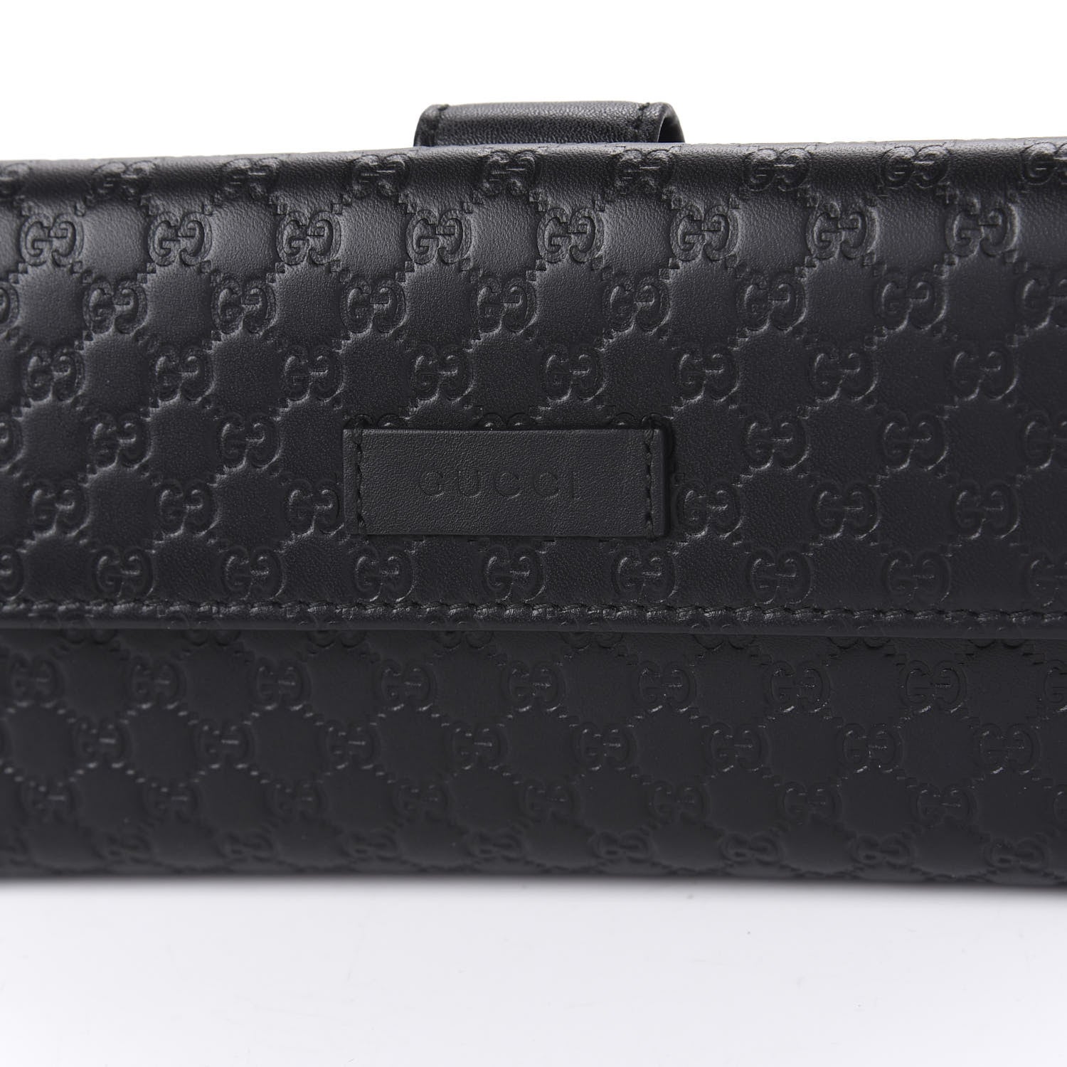 Gucci Microguccissima Continental Flap Wallet Black 9 of 10