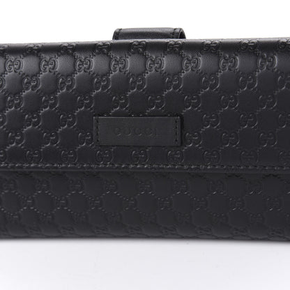 Gucci Microguccissima Continental Flap Wallet Black 9 of 10