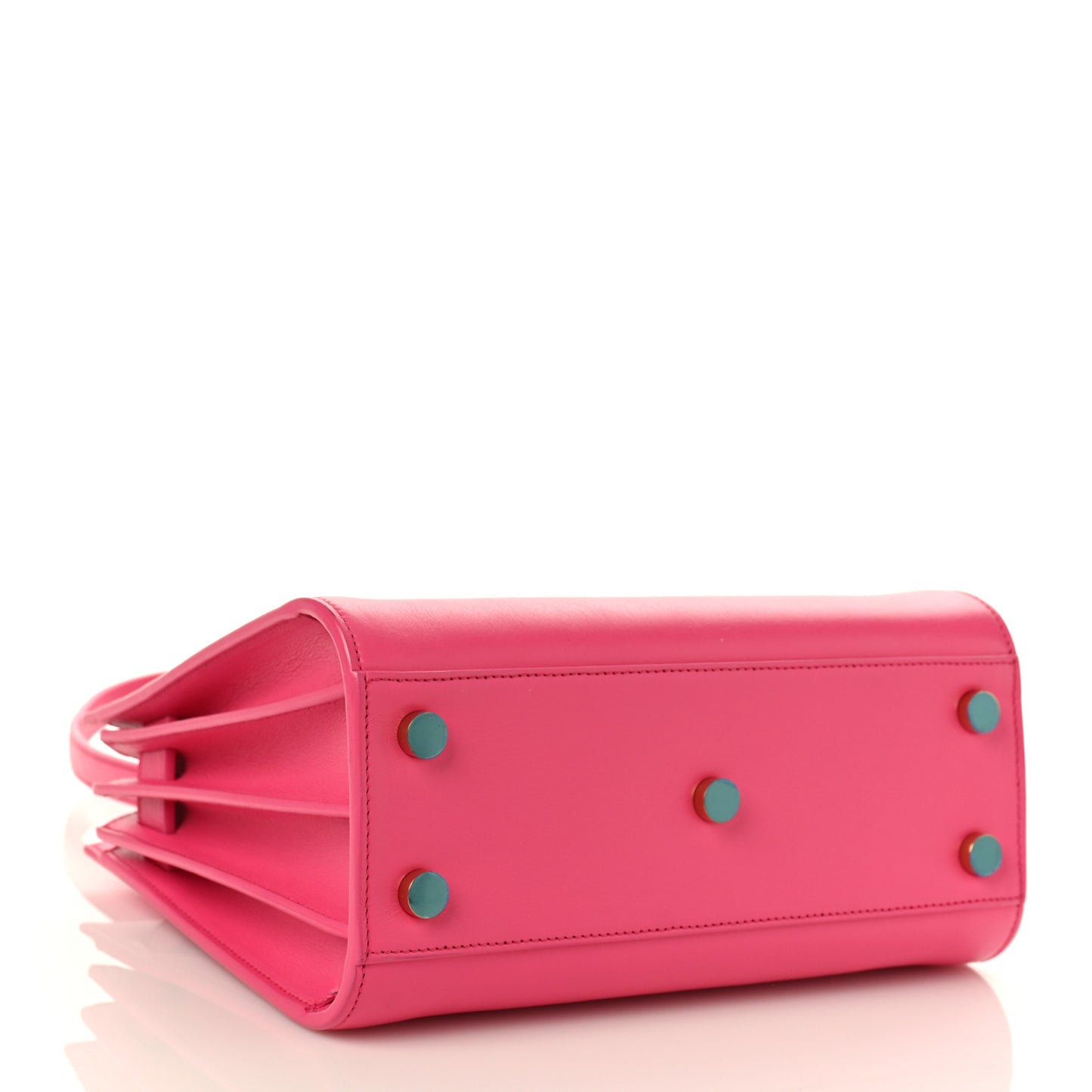 Calfskin Nano Sac De Jour Lipstick Fuchsia