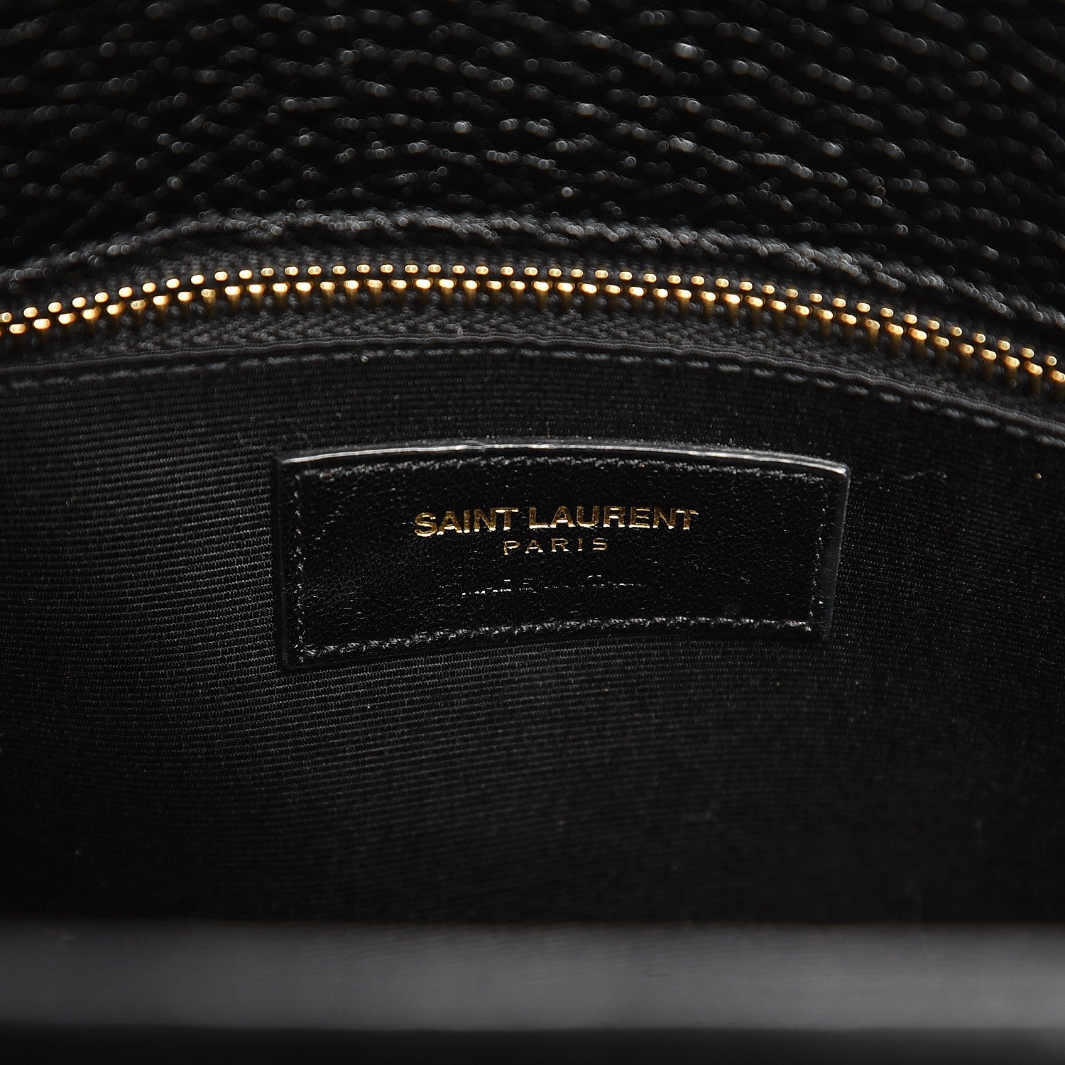 Saint Laurent Grained Calfskin Small Sac De Jour Black 7 of 13
