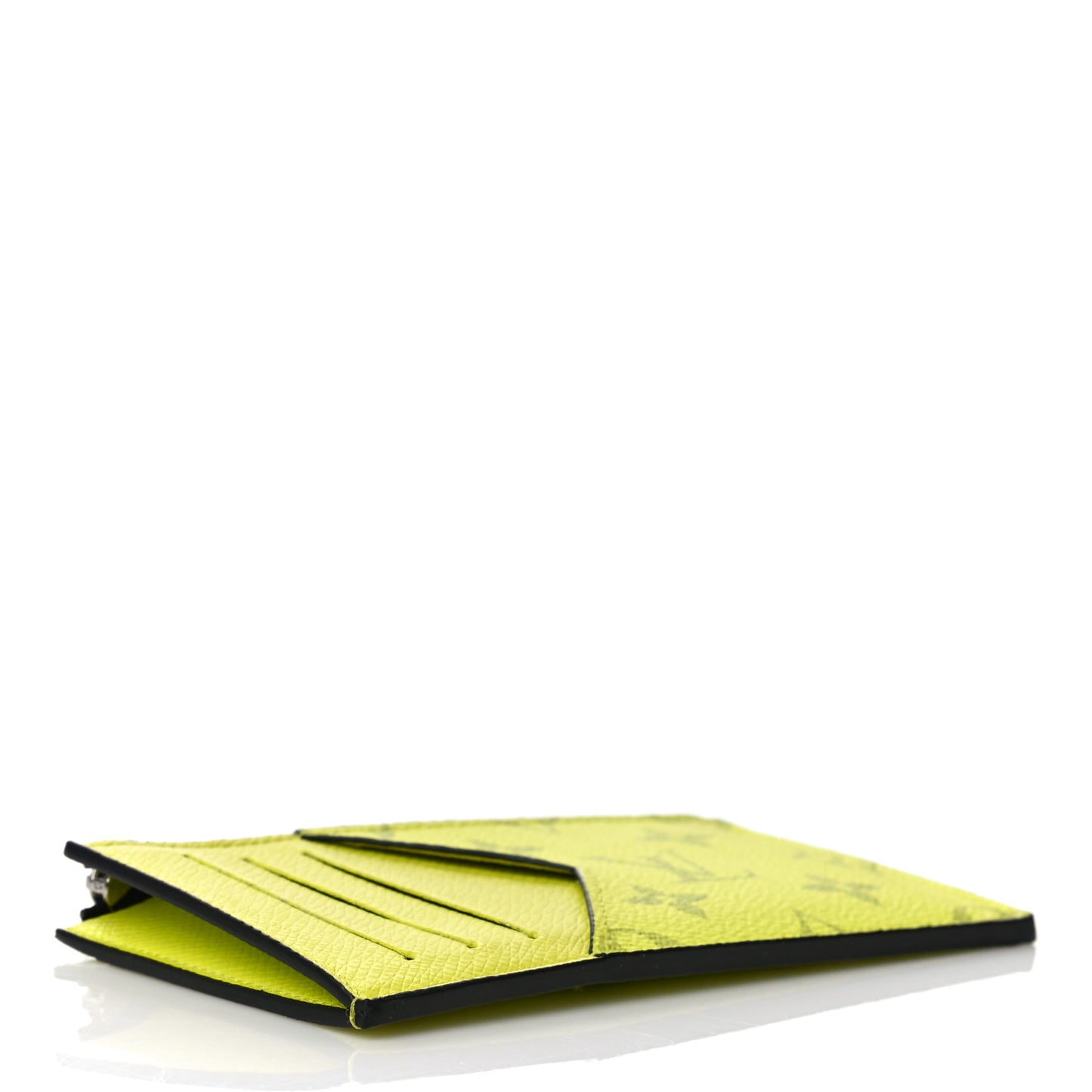 Monogram Taiga Coin Card Holder Yellow