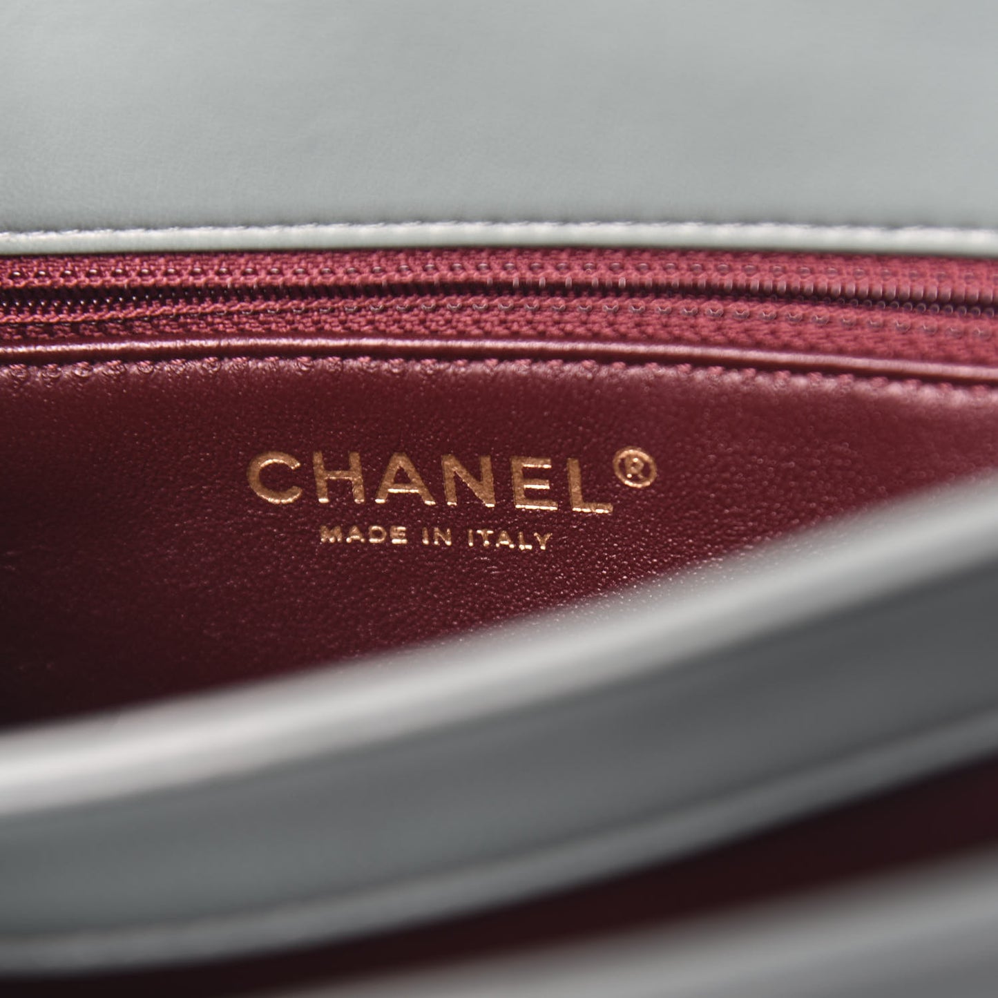 Lambskin Quilted Medium Trendy CC Flap Turquoise