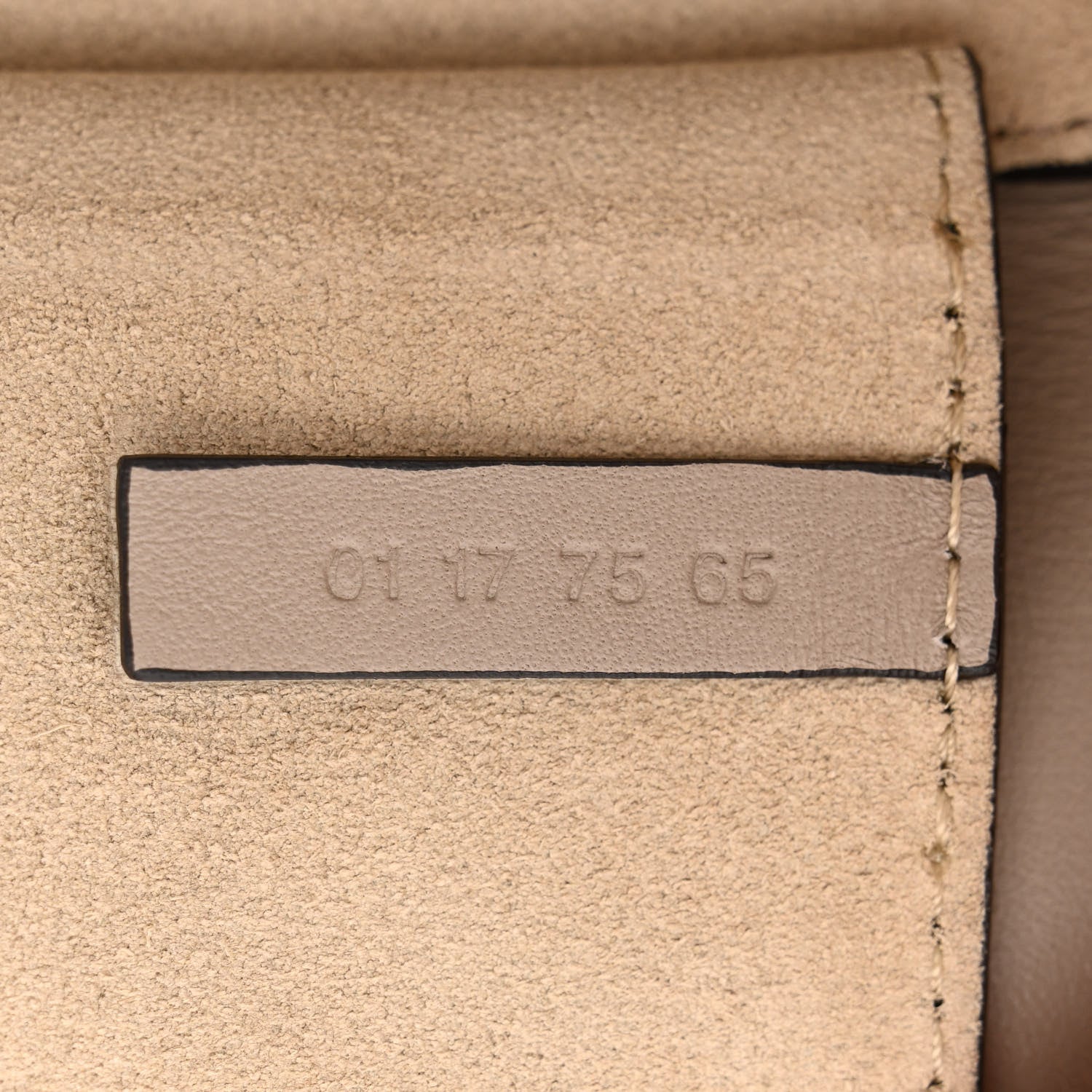 Chloe Suede Calfskin Mini Faye Shoulder Bag Motty Grey 7 of 10