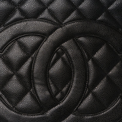 Chanel Caviar Quilted Medallion Tote Black 7 of 9
