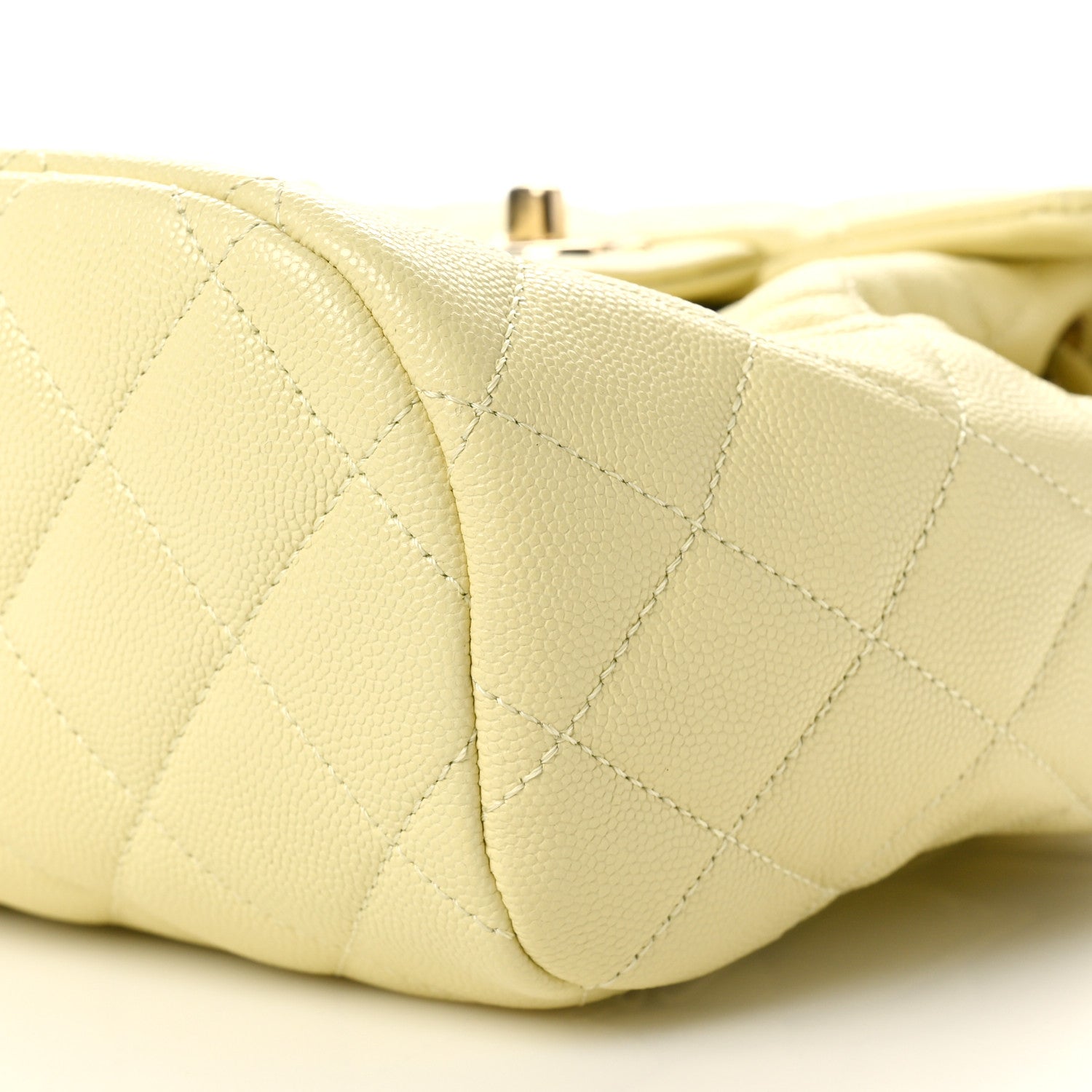 Chanel Caviar Quilted Mini Urban Spirit Backpack Light Yellow 10 of 10