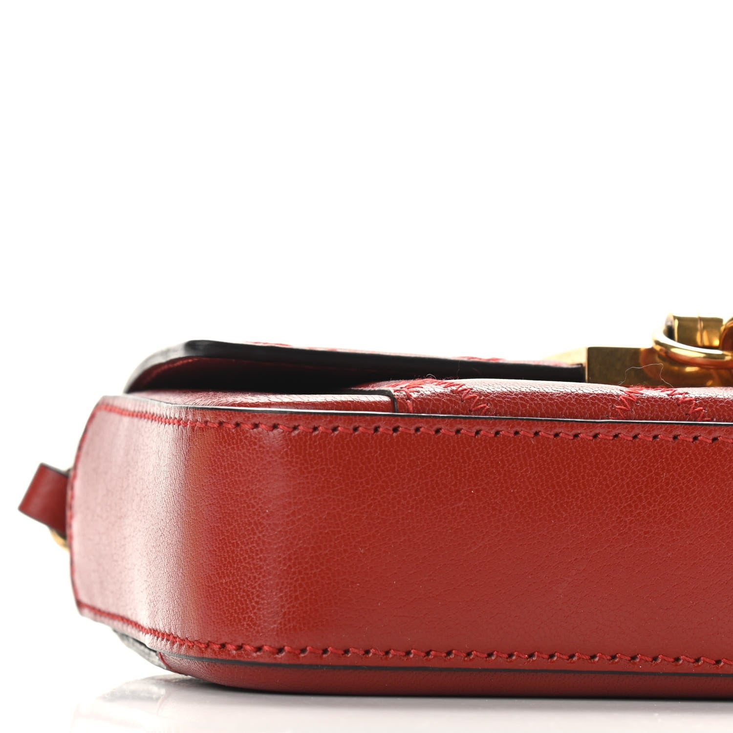 Givenchy Goatskin Quilted GV3 Mini Pocket Convertible Bag Vermillon 7 of 8