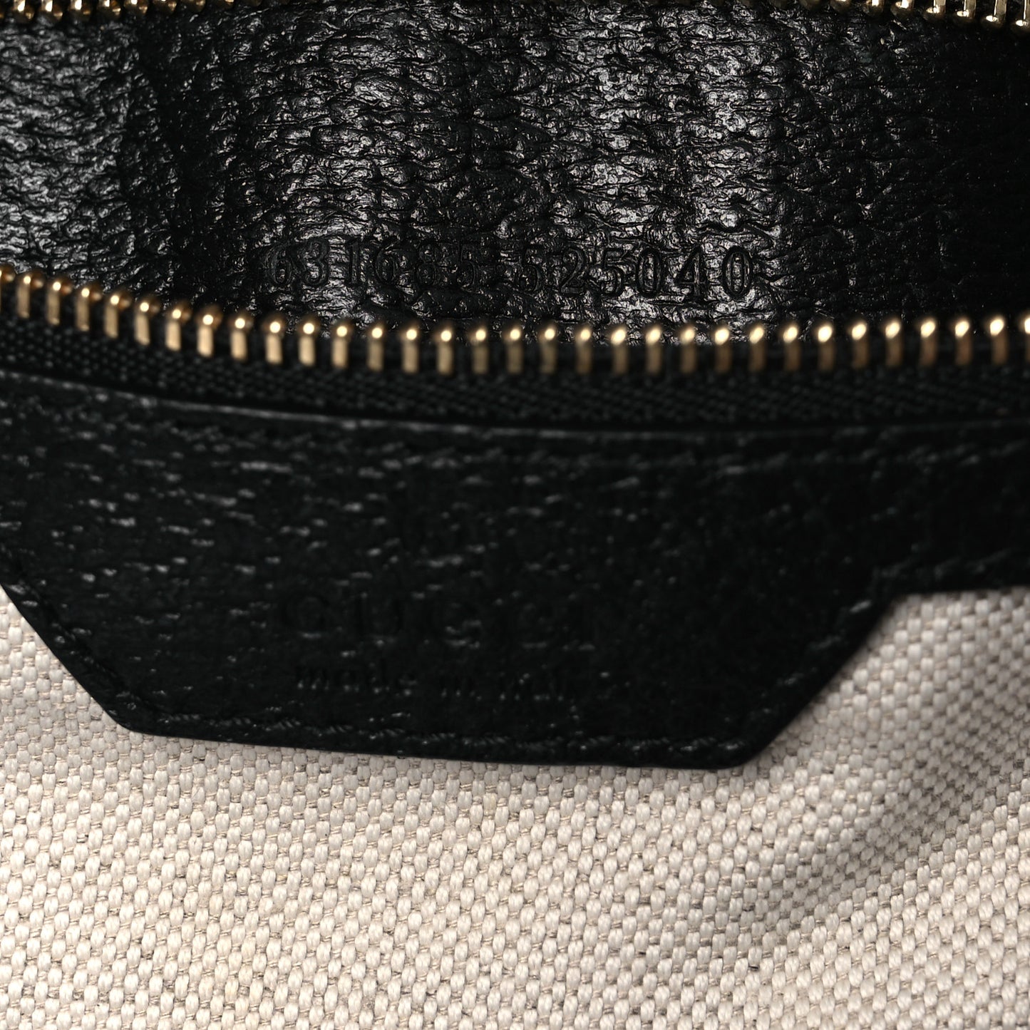 Jacquard Black Denim GG Monogram Medium Ophidia Shopping Tote Black Ivory