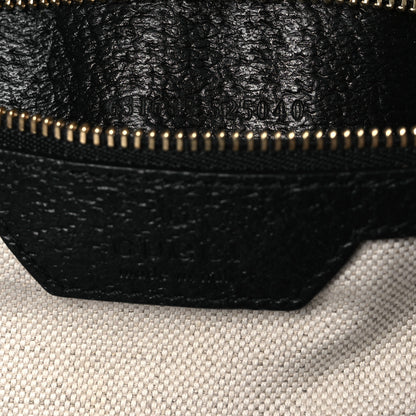 Gucci Jacquard Black Denim GG Monogram Medium Ophidia Shopping Tote Black Ivory 8 of 18