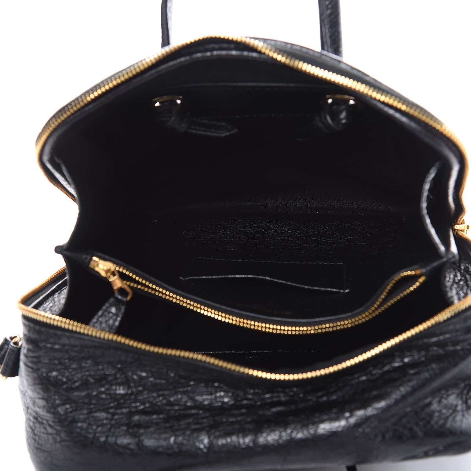 Balenciaga Agneau S Blanket Square Tote Black 5 of 8