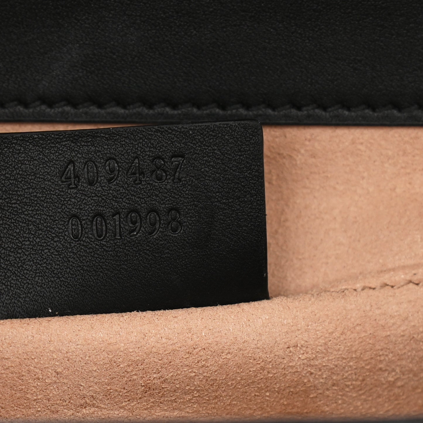 GG Supreme Monogram Bees Small Padlock Shoulder Bag Black