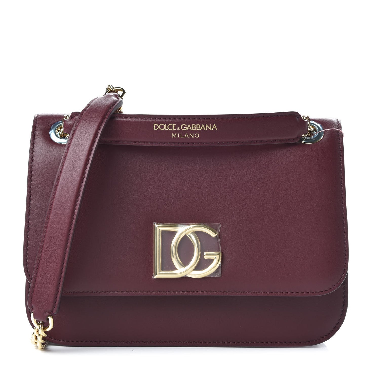 Nappa DG Millennials Shoulder Bag Purple