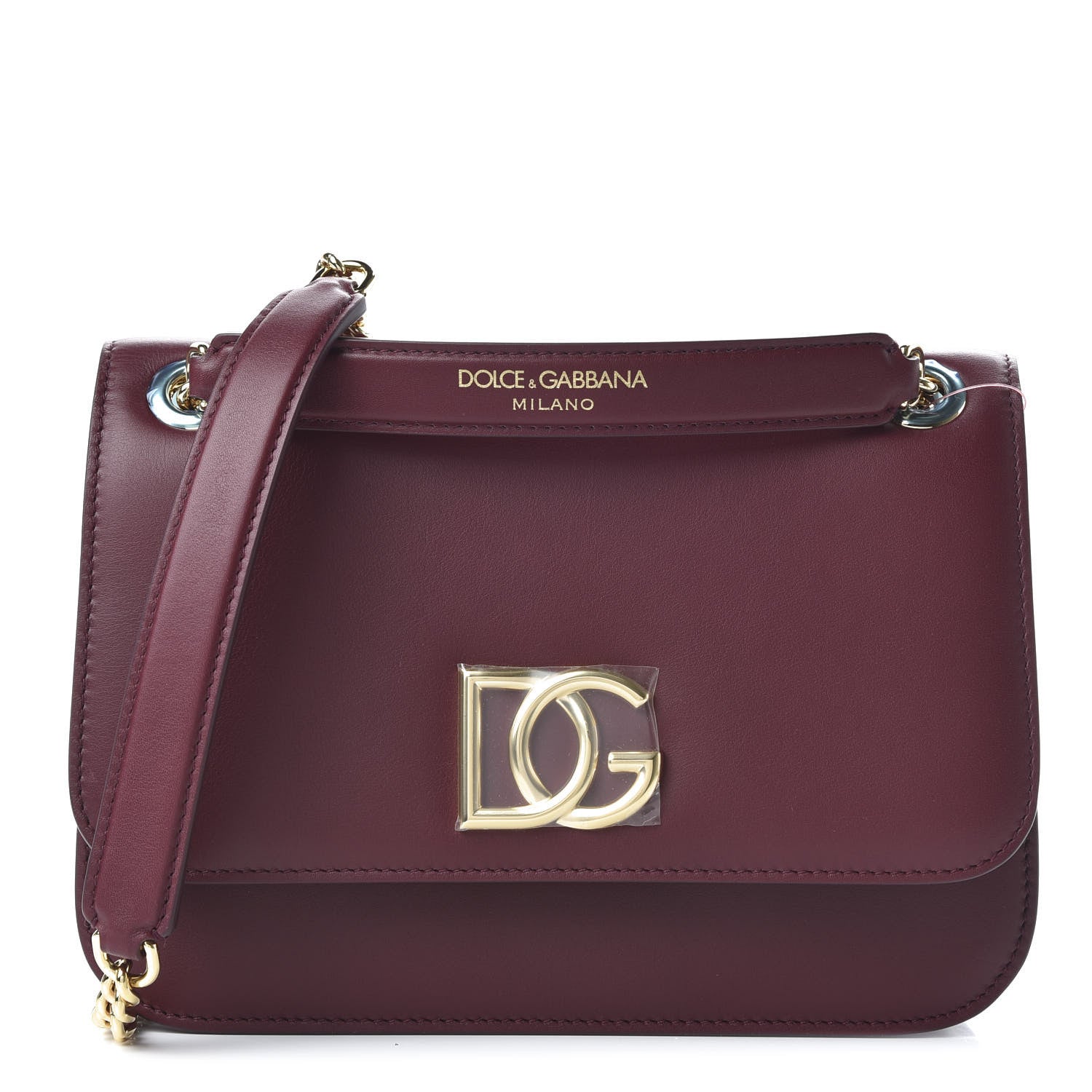 Dolce & Gabbana Nappa DG Millennials Shoulder Bag Purple 1 of 9