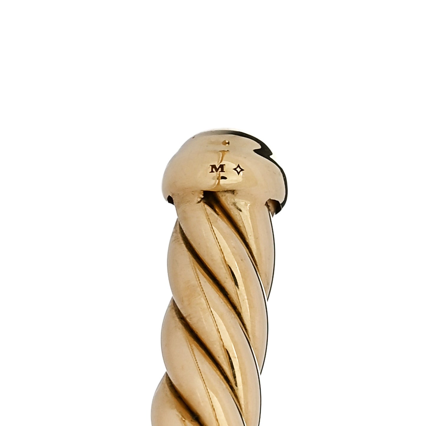18K Yellow Gold Diamond 4mm Cablespira X Station Cable Bracelet