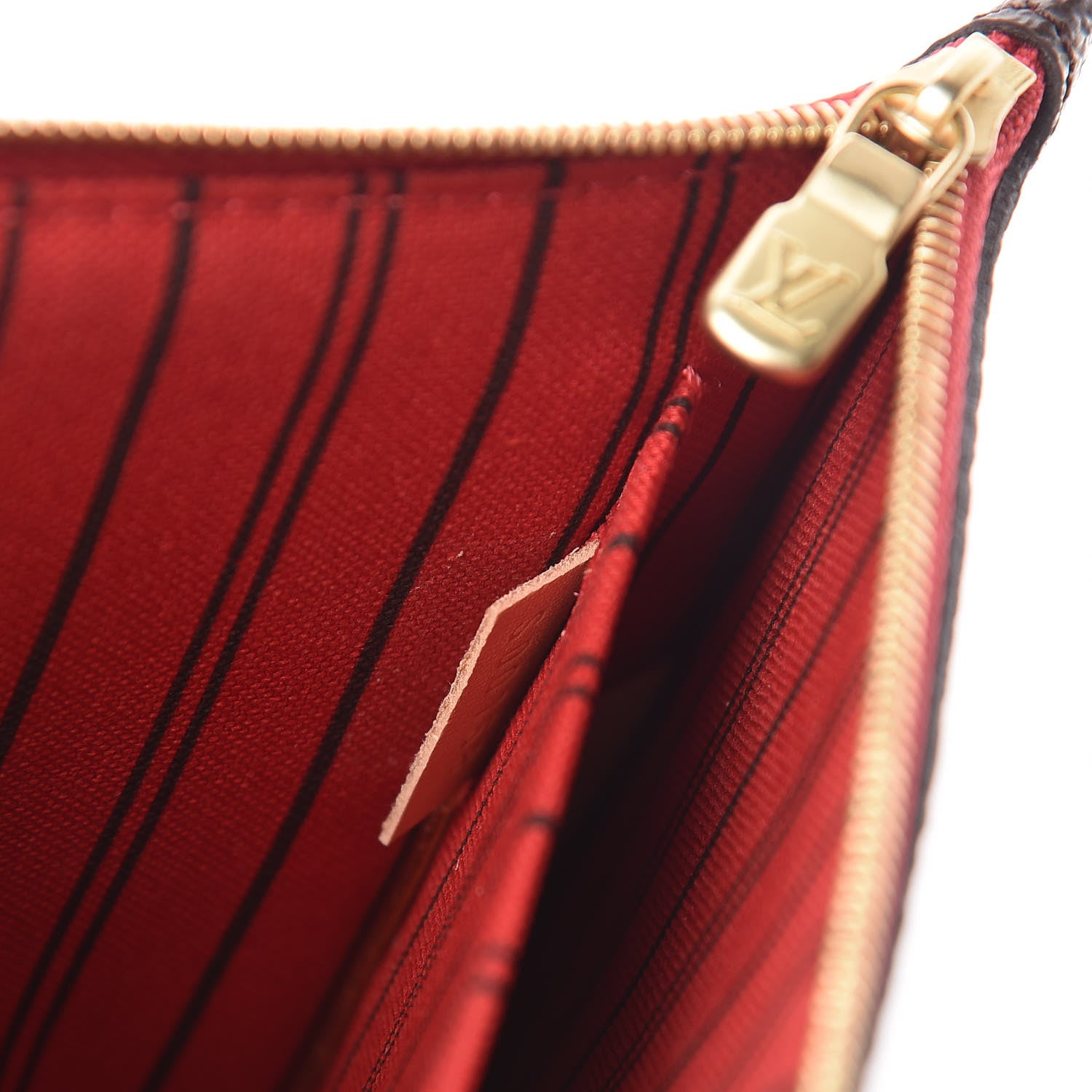 Louis Vuitton Monogram Neverfull MM GM Pochette Cherry 8 of 8