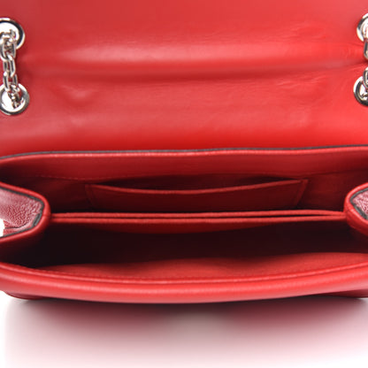 Louis Vuitton Monogram Cuir Plume Ecume Very Chain Bag Rubis Red 6 of 13