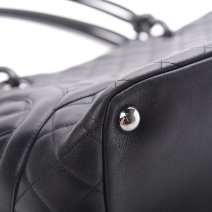 Chanel Calfskin Quilted Large Cambon Tote Black 9 of 18