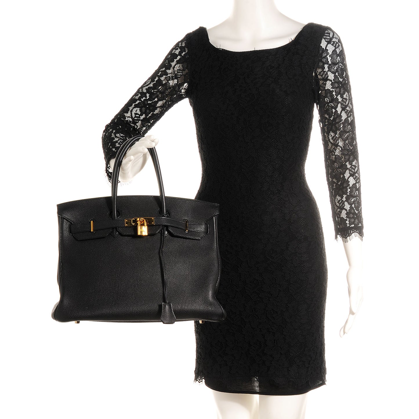 Togo Leather Birkin 35 Black
