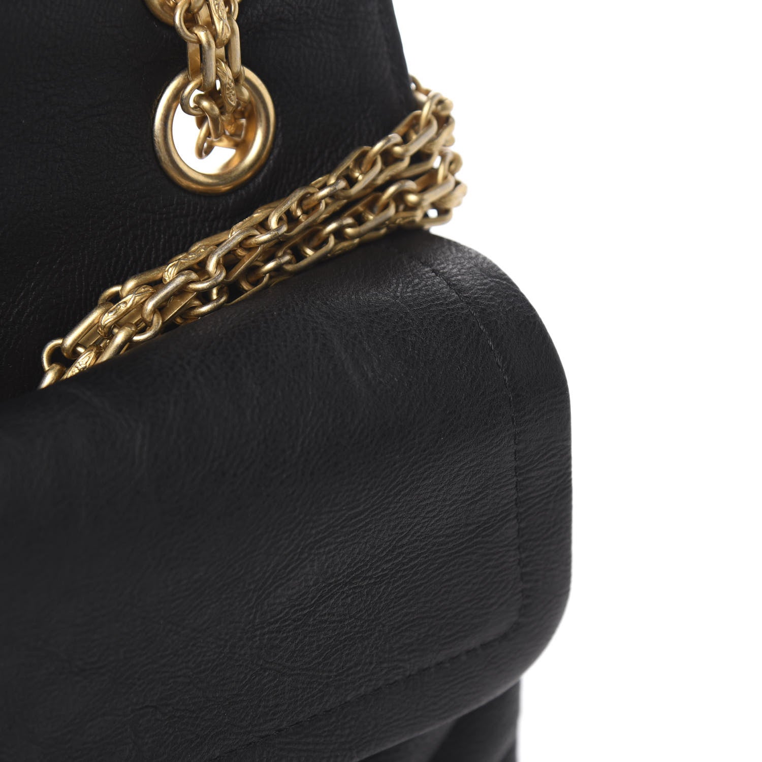 Chanel Crumpled Calfskin Chevron Quilted 2.55 Reissue 226 Black 9 of 12