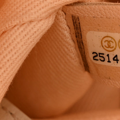 Chanel Calfskin Large Coco Eyelets Shopping Tote White 7 of 13